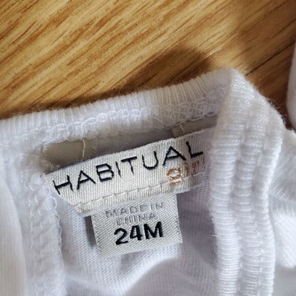 Habitual Girl Cece Top & Wrap Shorts Set sz 24 Mo - Picture 9 of 11